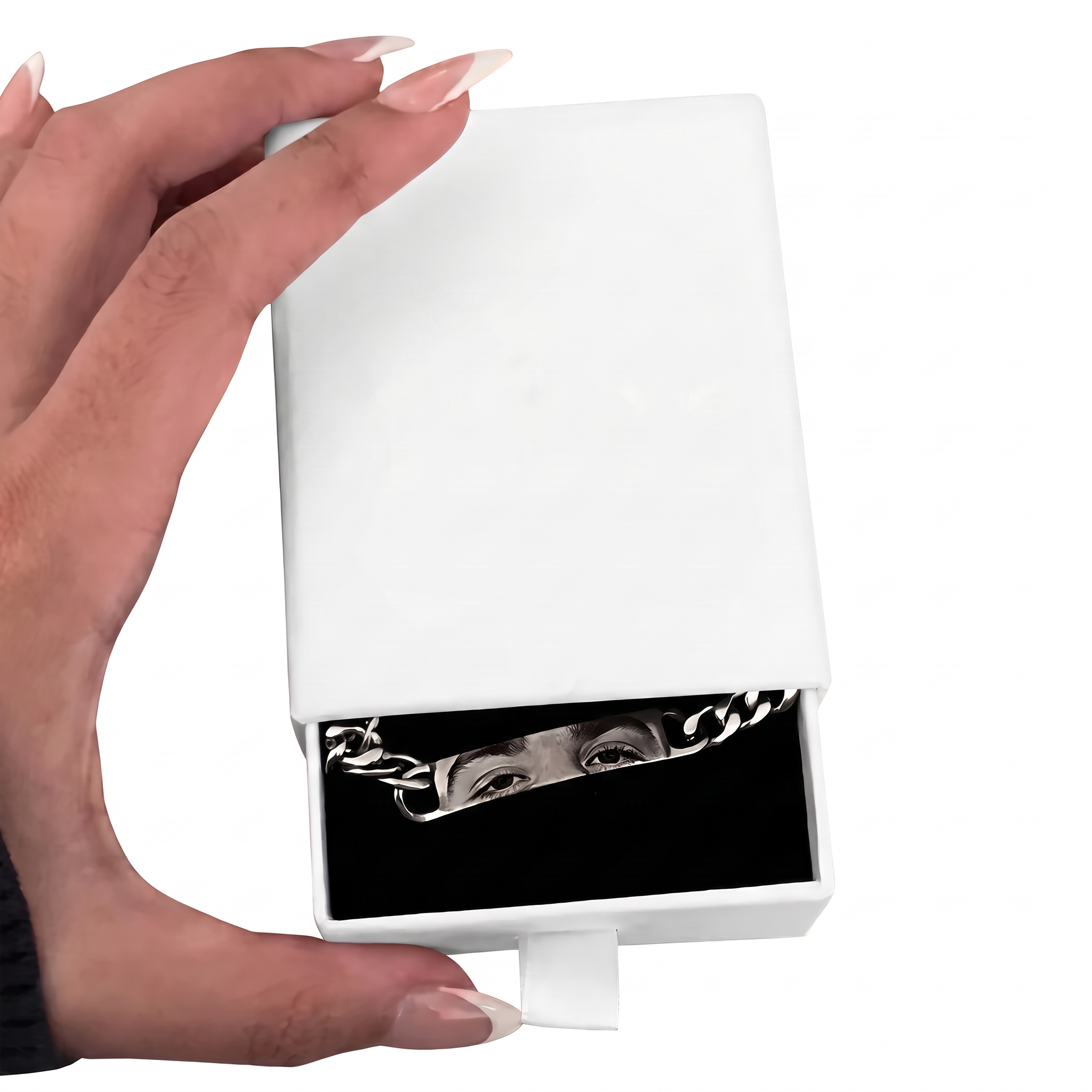 CUSTOM EYES ENGRAVABLE BRACELET